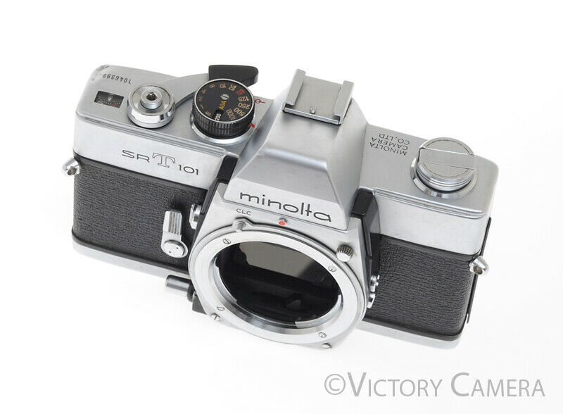 Minolta SRT101 SRT 101 Camera Body -no meter- [Good] - Victory Camera