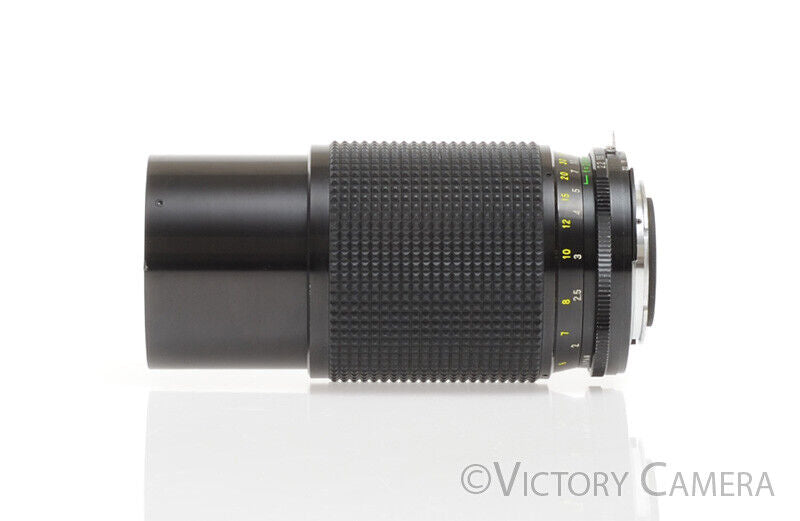 THREEKOR 80-200mm f/4.5 レンズ Zykkor 80-200mm f4.5 MC Telephoto Zoom Lens for Nikon AI [Good]