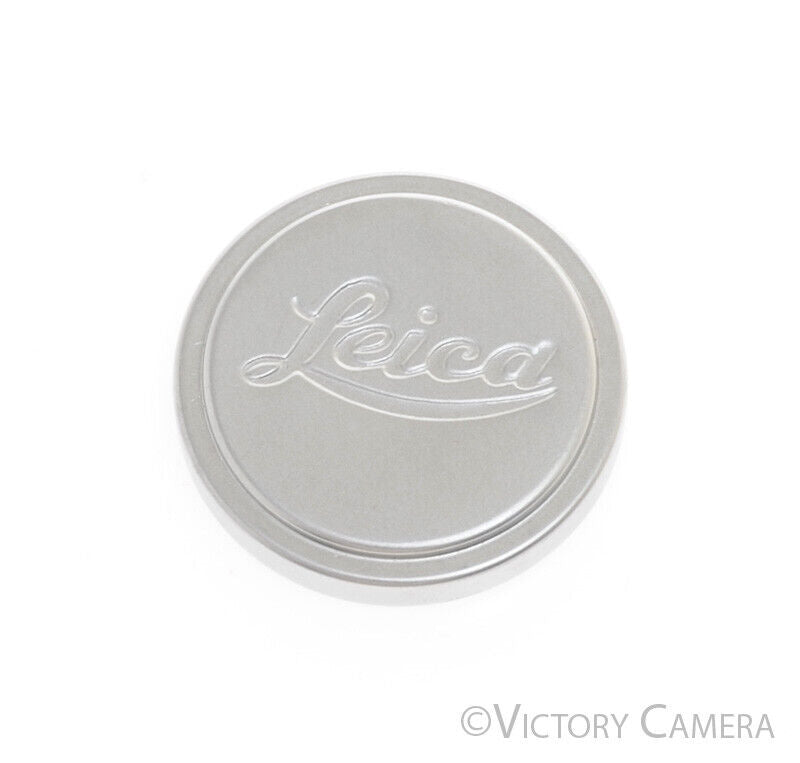 Leica Genuine Chrome A36 36mm Press On Lens Cap -Nice- [EXC] - Victory Camera
