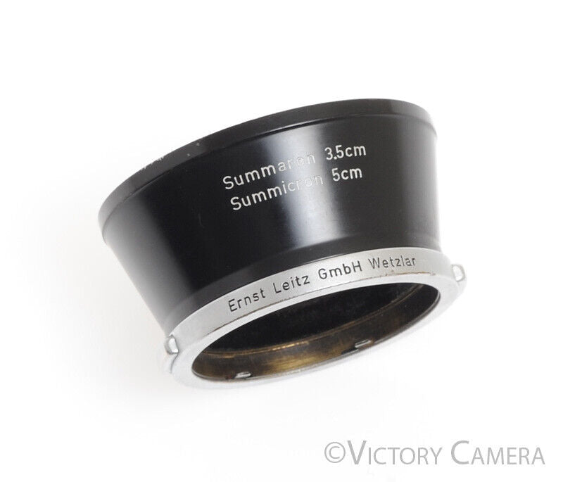Leica ITDOO Lens Shade Hood for Summaron 3.5cm 35mm Summicron 5cm 50mm - Victory Camera