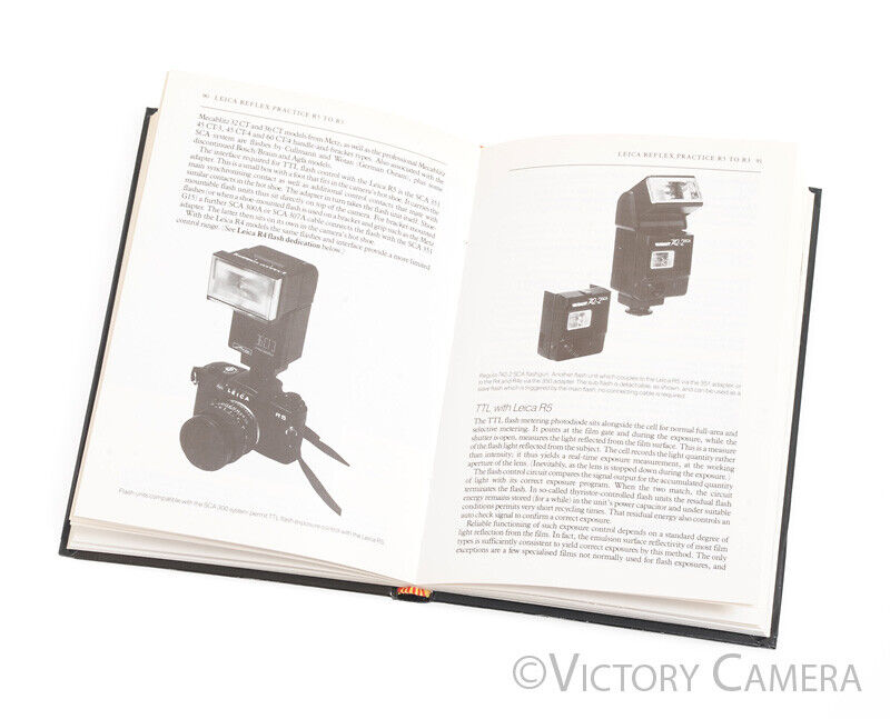Leica Reflex Practice R5 to R3 Hardcover Book by Andrew Matheson -Clean- - Victory Camera