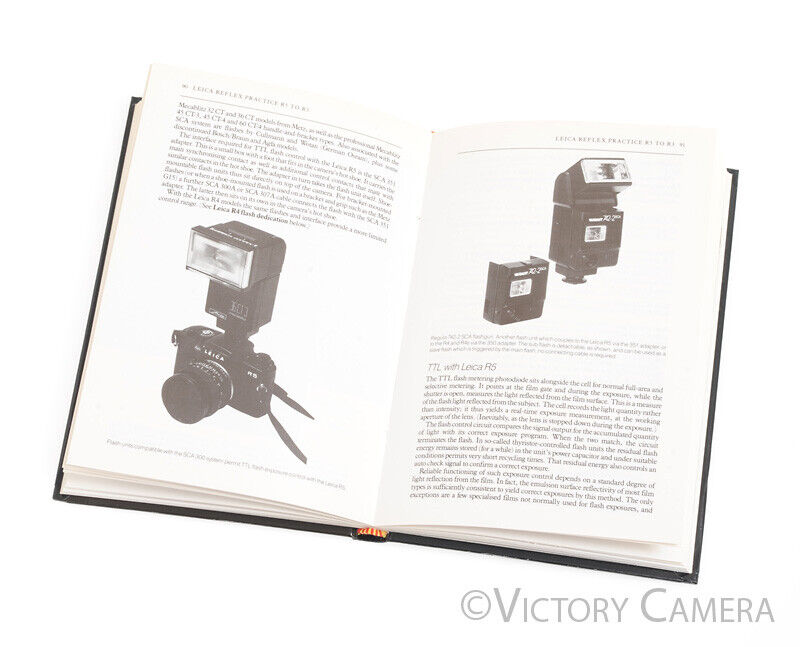 Leica Reflex Practice R5 to R3 Hardcover Book by Andrew Matheson -Clean-