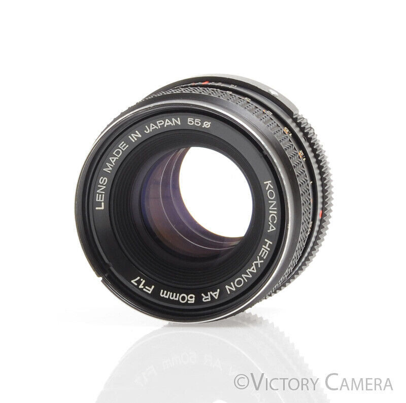 Konica Hexanon 50mm F1.7 AR Mount Lens -Read-