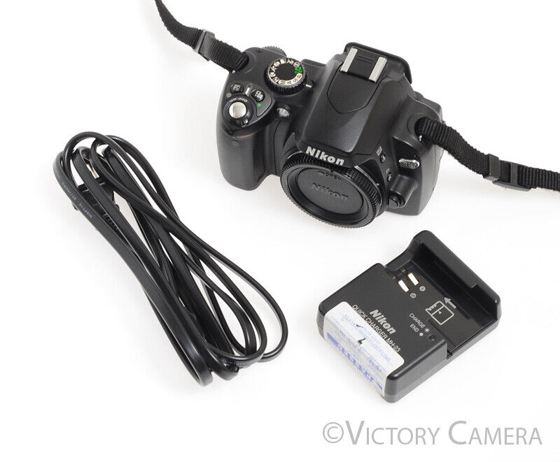 Nikon D60 10.2MP Digital SLR Digital Camera Body ~10,000 Shots [BAR] - Victory Camera
