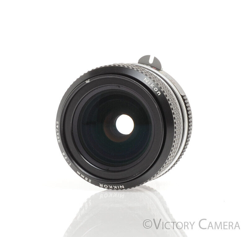 Nikon Nikkor 28mm f2.8 Non-AI Wide Angle Prime Lens - Victory Camera