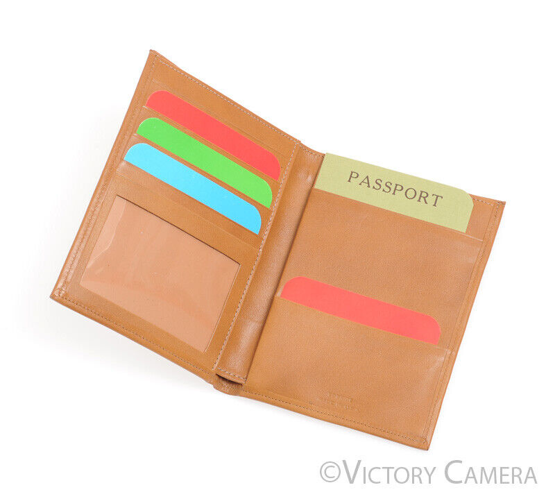 Leica Passport Kit w/ Leather Wallet, Coin, Service + Passport Cards, &amp; Handbook - Victory Camera