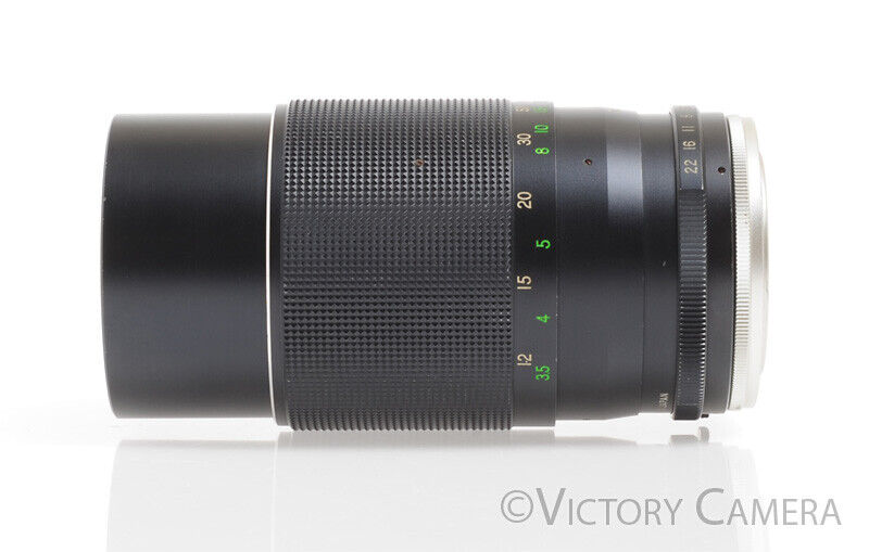 JC Penney Diametic 200mm f3.5 Telephoto Prime Lens for Canon FD -Clean- - Victory Camera