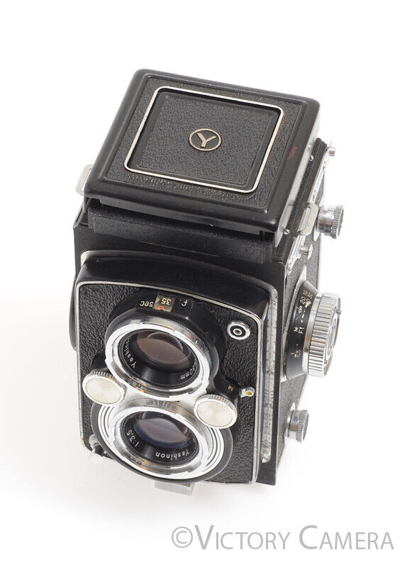 Yashica Yashica-Mat TLR Camera w/ 80mm f3.5 Lens -Haze, Fungus- [AS-IS] - Victory Camera