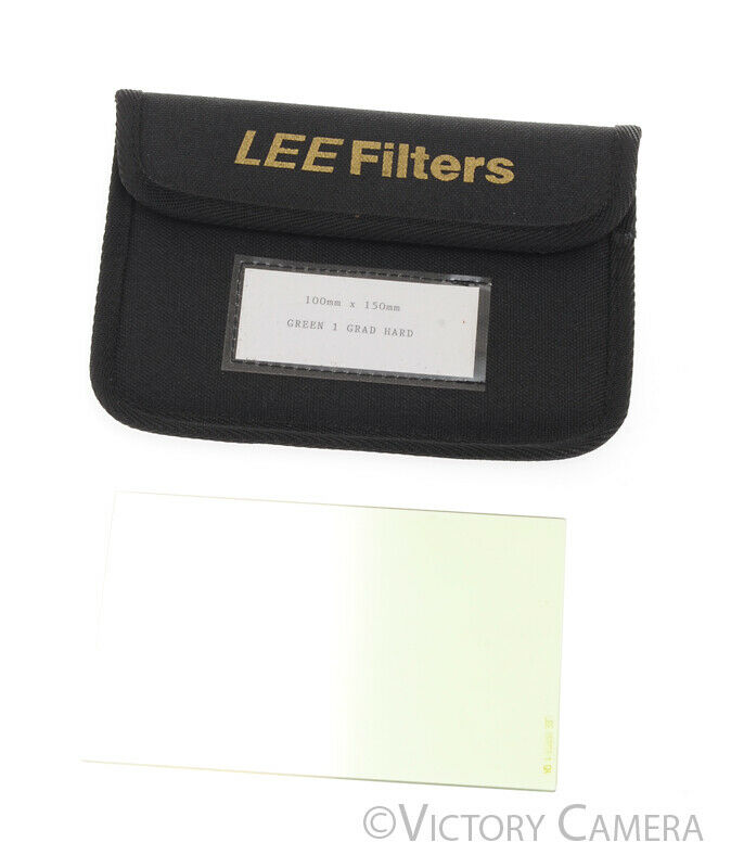 Lee 100mm x 150mm Green 1 Grad Hard Polycarbonate Filter [Good] - Victory Camera