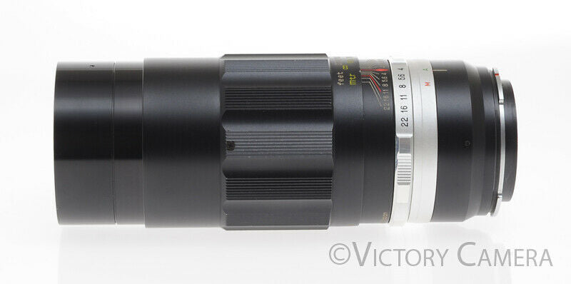 Petri 200mm F4 Telephoto Lens