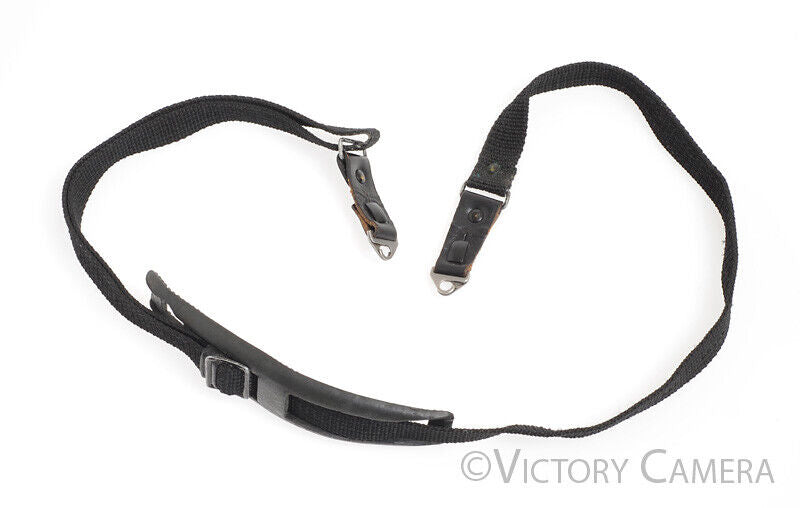 Leica Black Nylon Stap w/ QR Connectors for R / M3, M4, M6, etc. [EXC] - Victory Camera