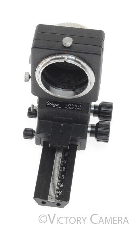 Soligor Multiflex Auto Bellows Macro Bellow for Canon FD [Good]