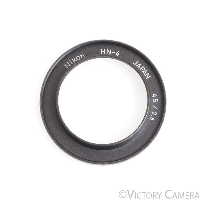 Nikon F Lens Hood Screw In Type for GN-Auto Nikkor 45mm f2.8 -Near Mint- [EXC+] - Victory Camera
