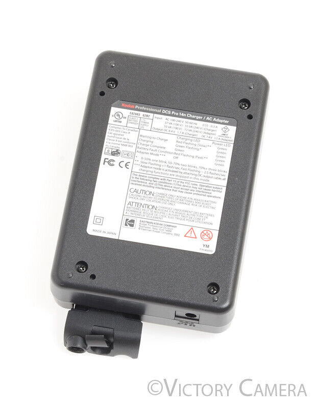 Kodak Professional Genuine DCS Pro 14n Charger / AC Adapter w/ Battery