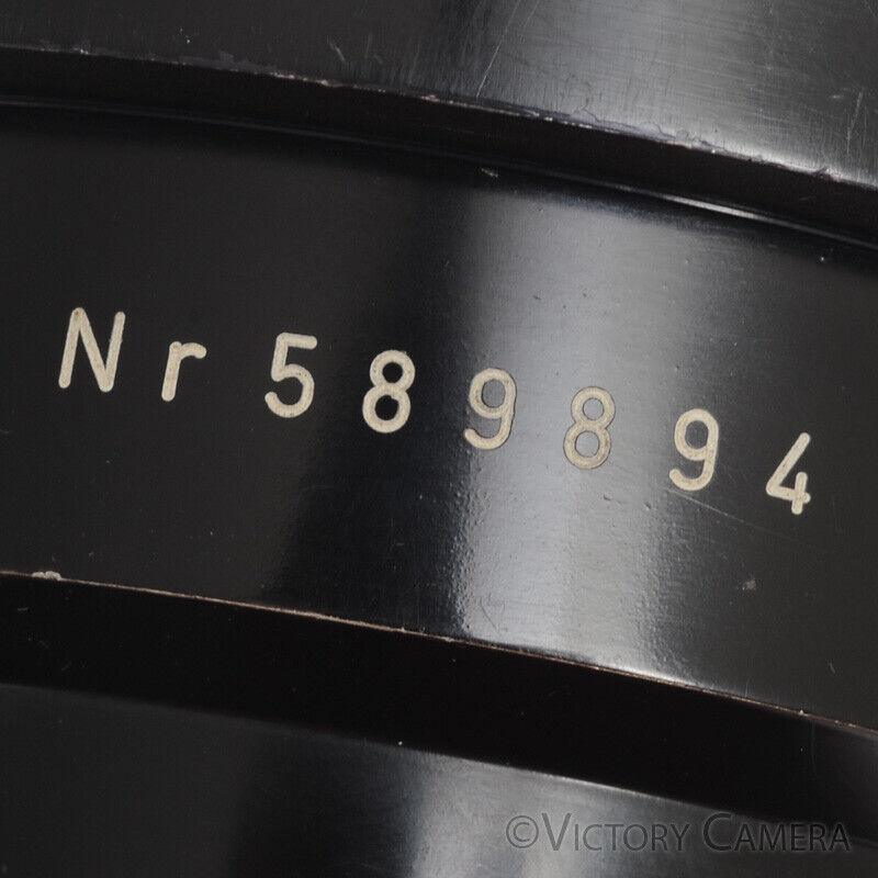 Hasselblad 250mm f4 Sonnar Zeiss Opton T Lens for 1000F / 1600F w/ Case [EXC+] - Victory Camera