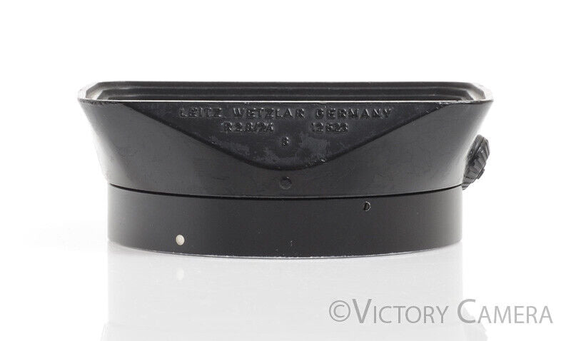 Leica Leitz 12523 Black Square Lens Shade / Hood for 24mm f2.8 R Mount Lens - Victory Camera