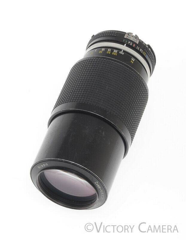Nikon 80-200 f4.5 AI Manual Focus Zoom Lens - Victory Camera