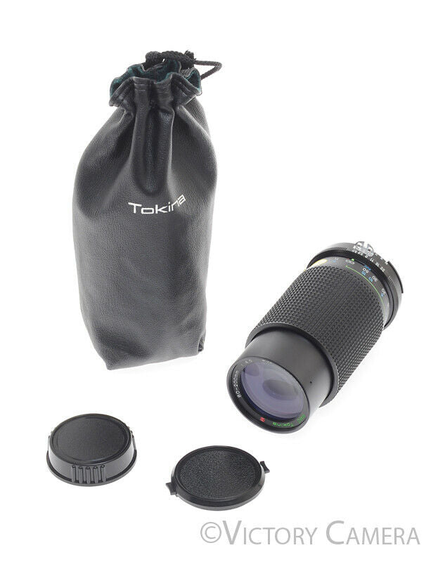 Tokina 80-200mm F4.5 Nikon Manual Focus AI Telephoto Zoom Lens - Victory Camera