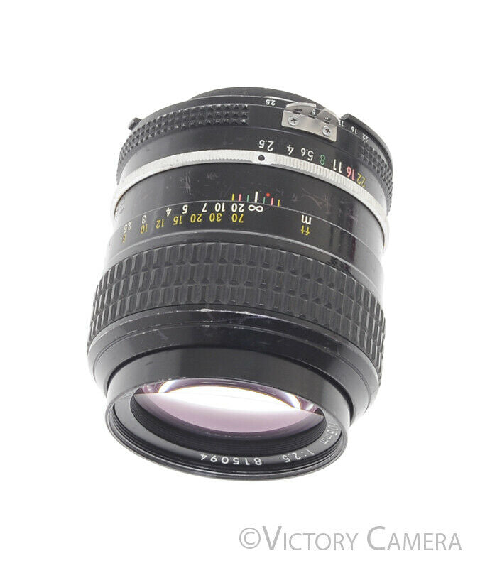 Nikon Nikkor 105mm f2.5 AI Prime Lens -Read, As Is-