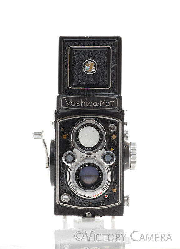 Yashica Mat 6x6 Medium Format TLR w/ Lumaxar 80mm f3.5 Lens -Bargain, As is- - Victory Camera