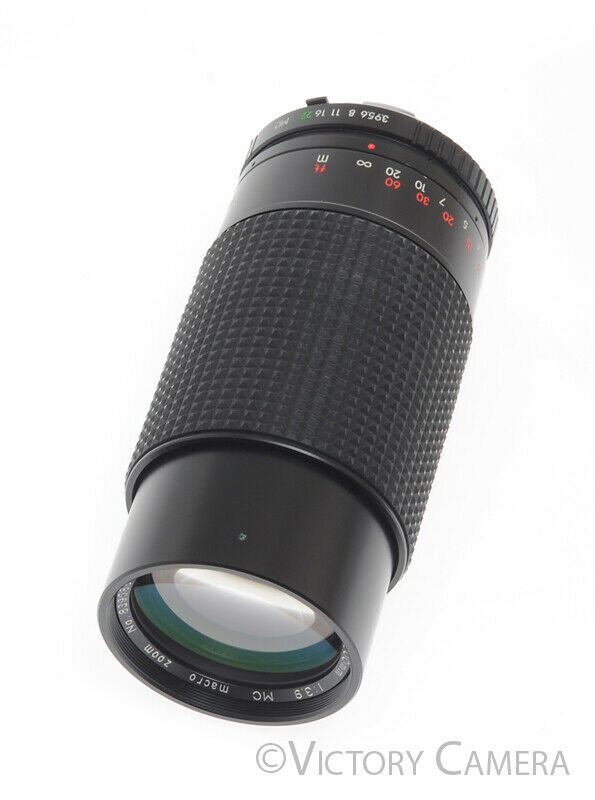 Albinar 80-200mm f3.9 Telephoto Zoom Lens for Minolta MD - Victory Camera