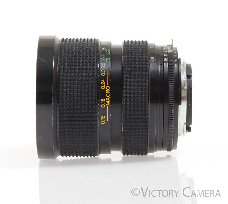 Access P-MC 28-70mm f2.8-4.2 Macro Zoom Lens for Nikon AI-S -Clean- - Victory Camera