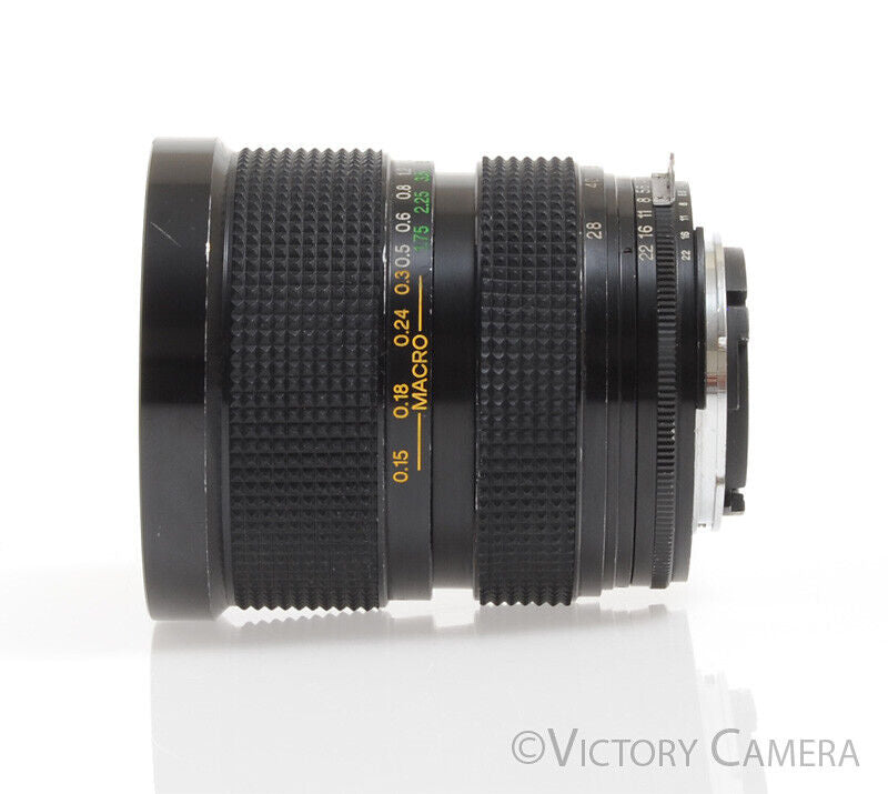 Access P-MC 28-70mm f2.8-4.2 Macro Zoom Lens for Nikon AI-S -Clean-