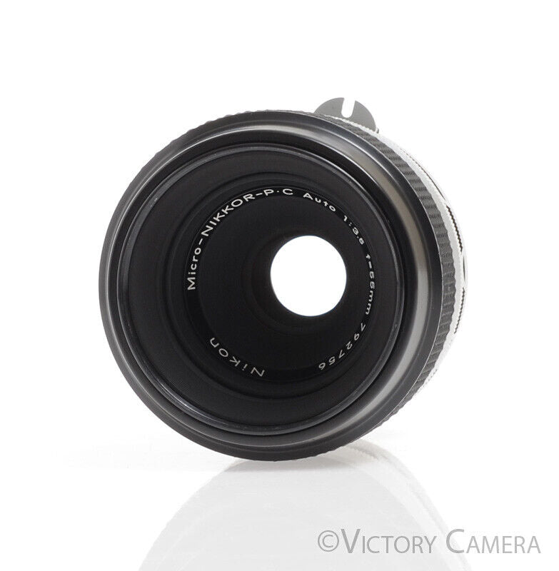 Nikon Micro-Nikkor P.C 55mm f3.5 Factory AI&#39;d Macro Prime Lens -Clean-