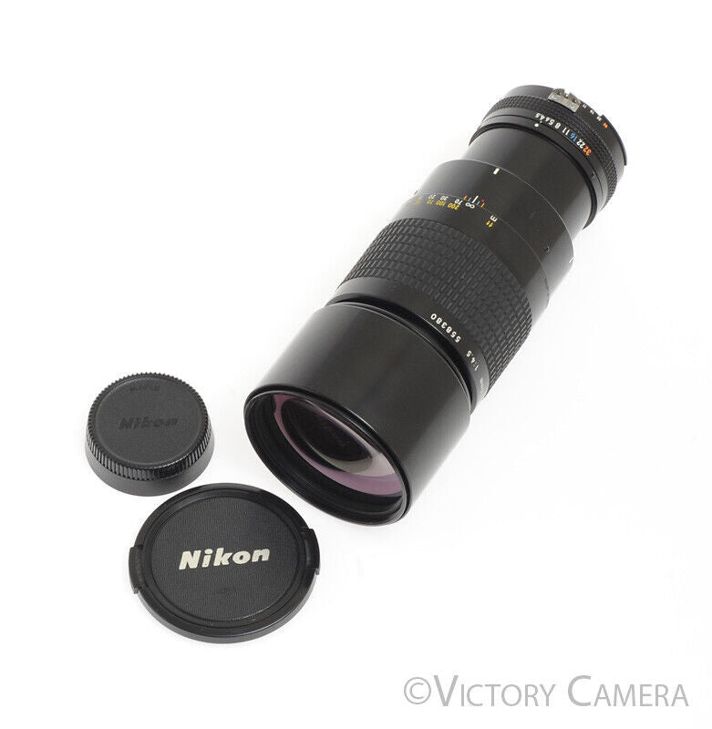 Nikon Nikkor 300mm F4.5 AI-S Telephoto Prime Lens -Clean- - Victory Camera