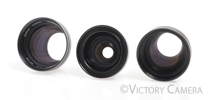 Nikon Nikkorex F / Auto 35 35mm Conversion Lens Set -Read-