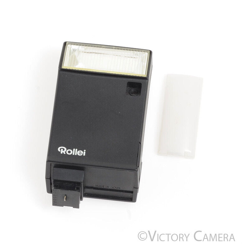 Rollei Beta 3 Shoe Mount Flash w/ Rollei Diffusion Panel -Tested, Working-