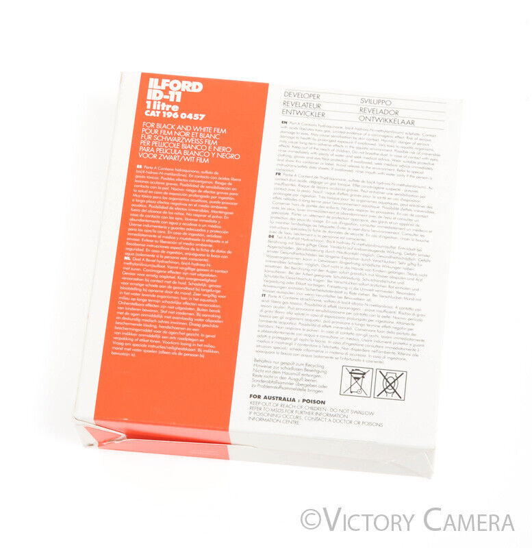 Ilford ID-11 Film Developer (Powder) for Black &amp; White Film (1 Liter)