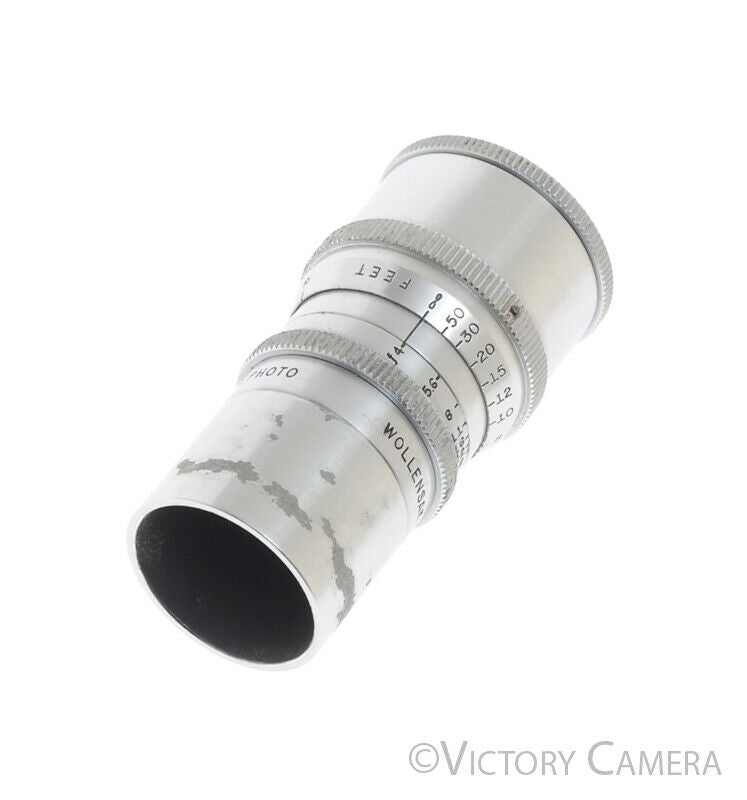 Wollensak Raptar 3" f4 Cine Telephoto C Mount Lens - Victory Camera