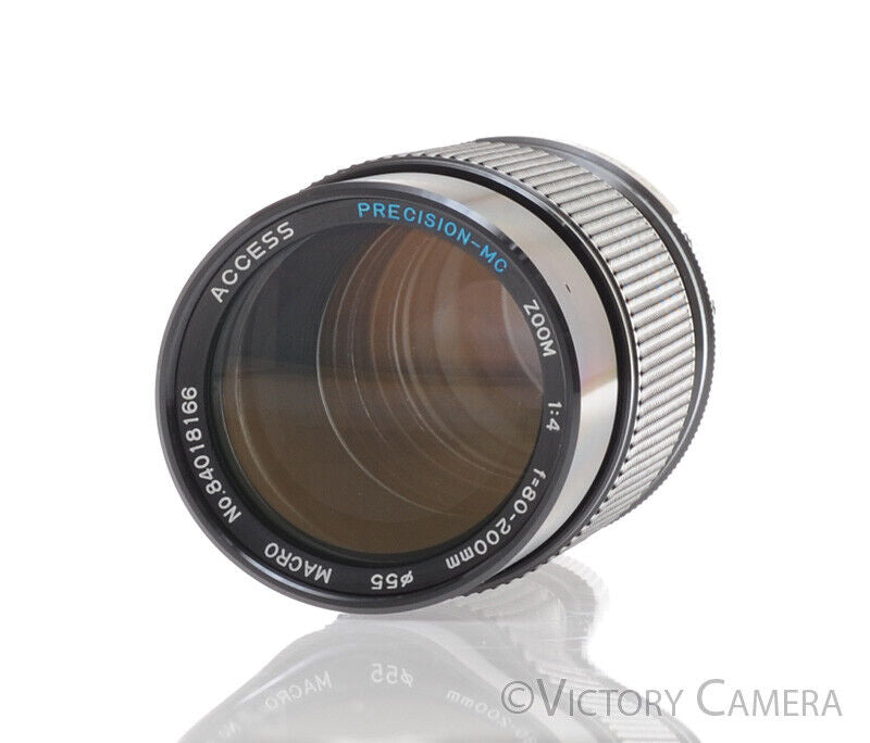 Access Precision-MC 80-200mm f4 Macro Telephoto Zoom Lens for Pentax K Mount - Victory Camera