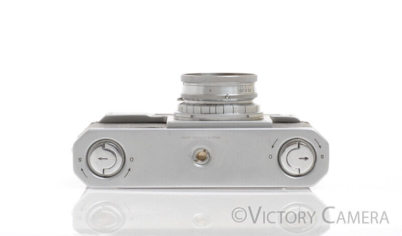 Nikon M Unsynched Rangefinder Camera w/ Collapsible 5cm F2 Nikkor-H.C. -Clean-