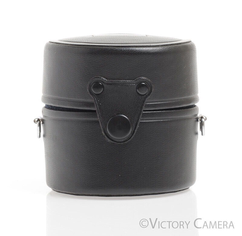 Olympus Genuine OM 28mm f3.5 Hard Leather Lens Case