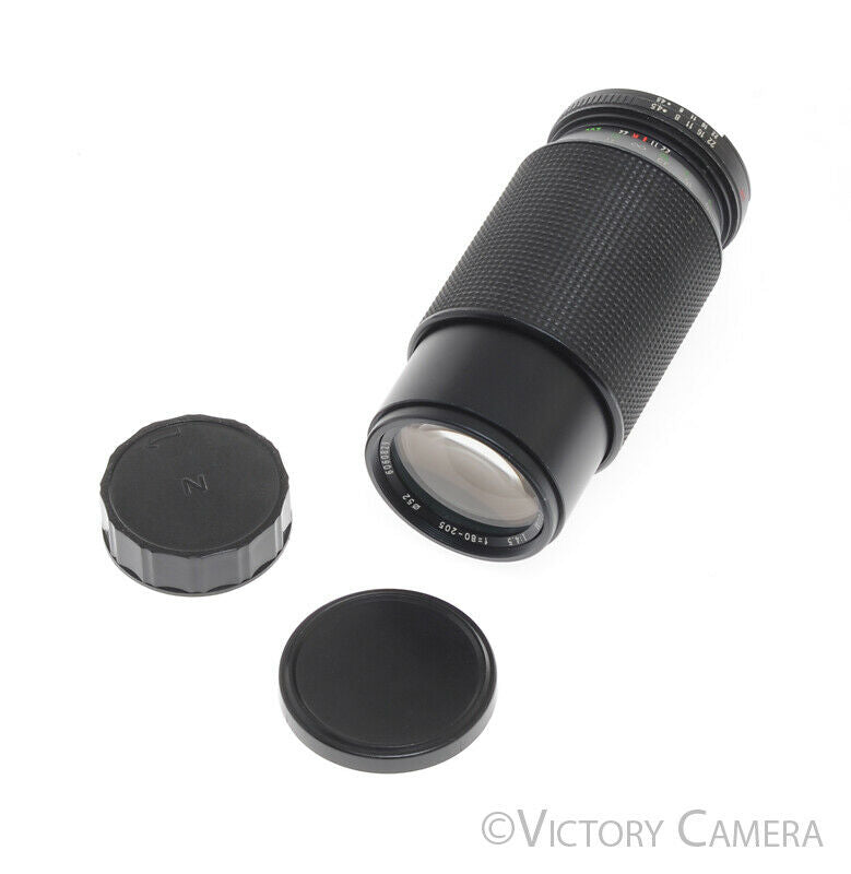 Chinar 80-205mm f4.5 Telephoto Zoom Lens for Nikon AI [EXC] - Victory Camera