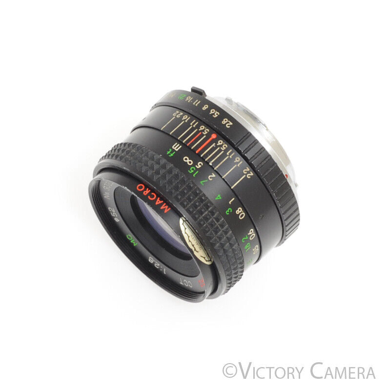 CPC CCT 28mm F2.8 Wide-Angle 1:4 Wide Angle Macro Lens for Minolta MD - Victory Camera
