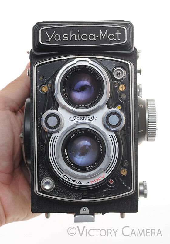 Yashica Mat 6x6 Medium Format TLR w/ Lumaxar 80mm f3.5 Lens -Bargain, As is-