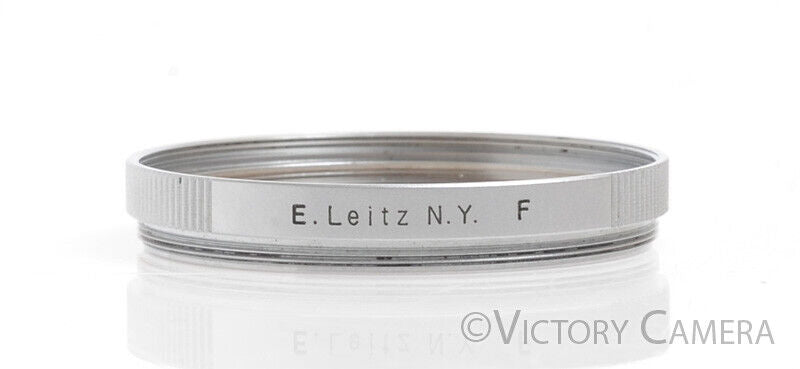 Leica E.Leitz NY E39 39mm Daylight Type F Chrome Ring Filter -Clean-