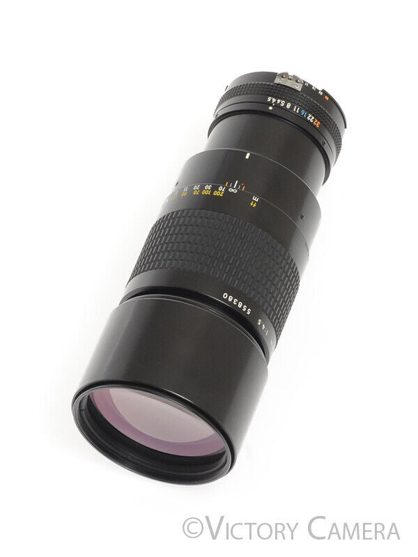 Nikon Nikkor 300mm F4.5 AI-S Telephoto Prime Lens -Clean- - Victory Camera