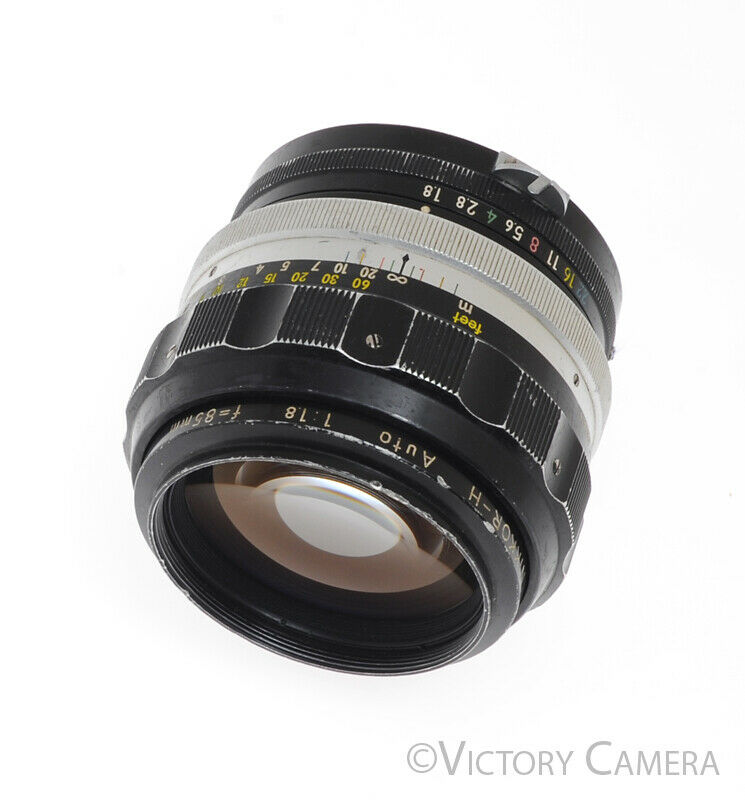 Nikon Nikkor 85mm f1.8 non-AI Portrait Lens
