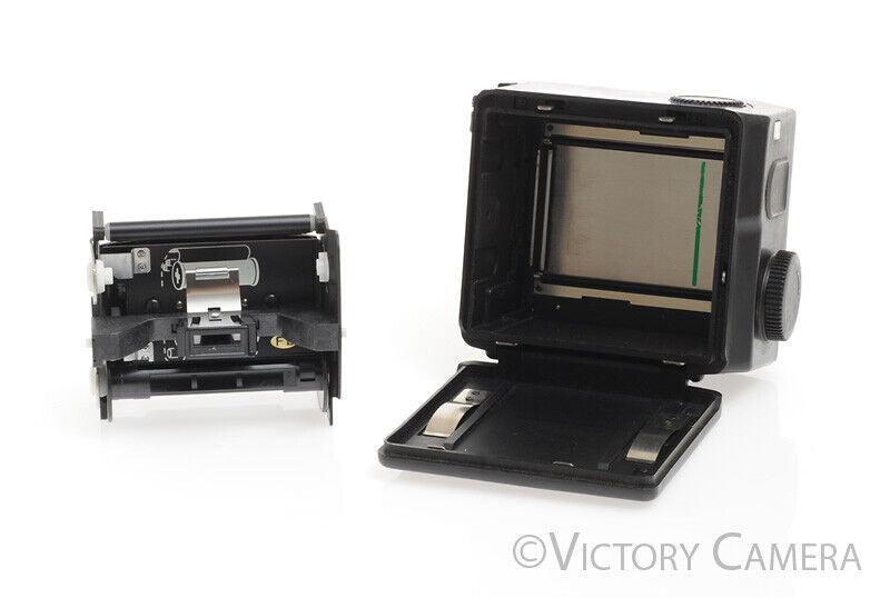 Mamiya 645 Pro / Super / TL Camera Late 120 Film Back Blue Tab -Read-