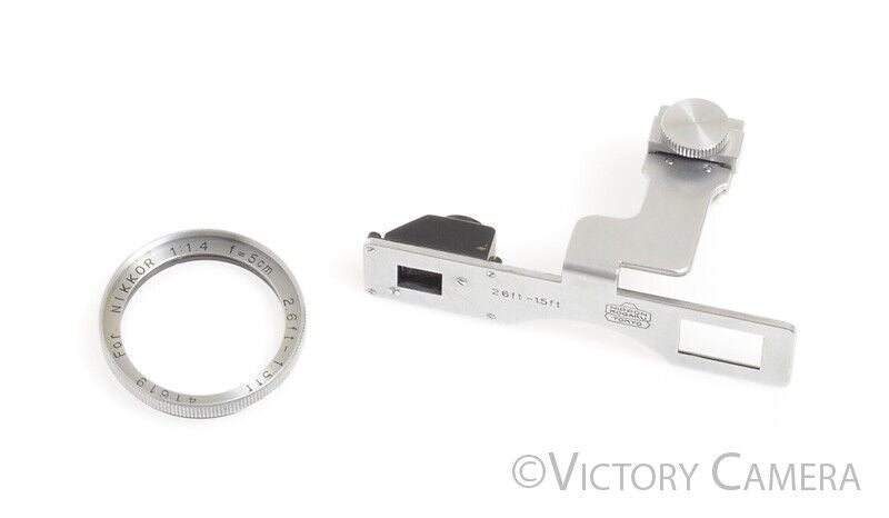 Nikon Rangefinder RF 5cm f1.4 Close Up Adapter Device for S3, S3M, S4, in Case [EXC-] - Victory Camera