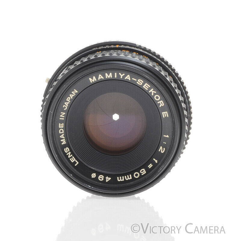 Mamiya Sekor E 50mm f2 Prime Lens for ZE / ZM Cameras -Read, As is-