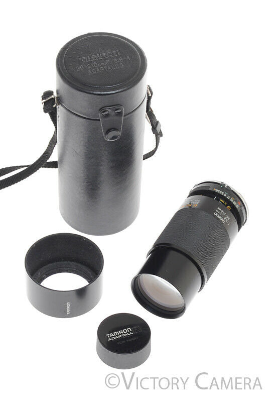 Tamron CF Tele Macro 80-210mm f3.8-4 Adaptall 2 Nikon AI Lens [EXC]