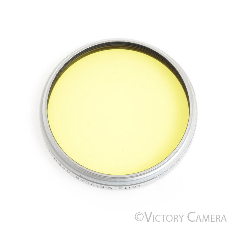 Leica Genuine E58 58mm Yellow Filter 13235 -Mint in Box- - Victory Camera