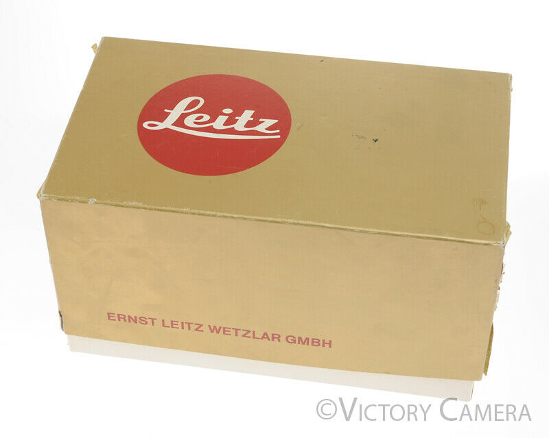 Leica R3 24 Karat Gold Camera 100 Anniversary Mint in Box 50mm Summilux Lens - Victory Camera