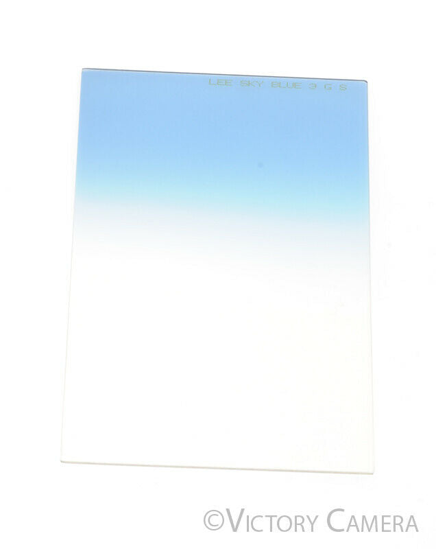 Lee 100mm x 150mm Sky Blue 3 Grad Soft Polycarbonate Filter -Read- [Good] - Victory Camera