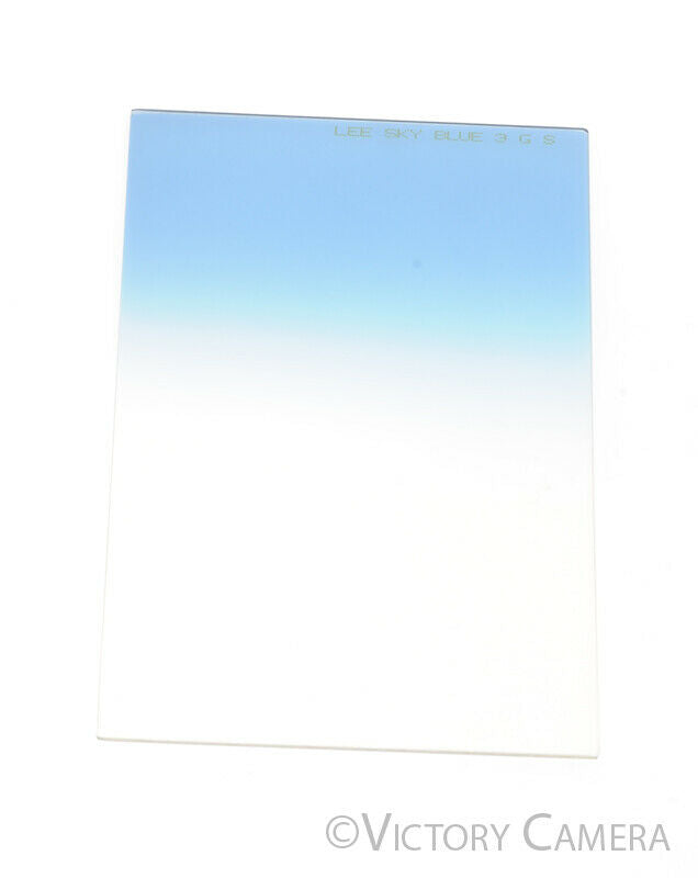 Lee 100mm x 150mm Sky Blue 3 Grad Soft Polycarbonate Filter -Read- - Victory Camera